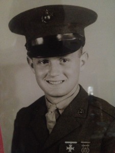 Dad Young Marine