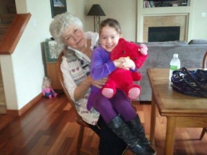 Sandra and granddaughter Rylee-Raven