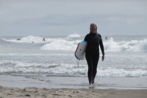 Cheryl Surfing